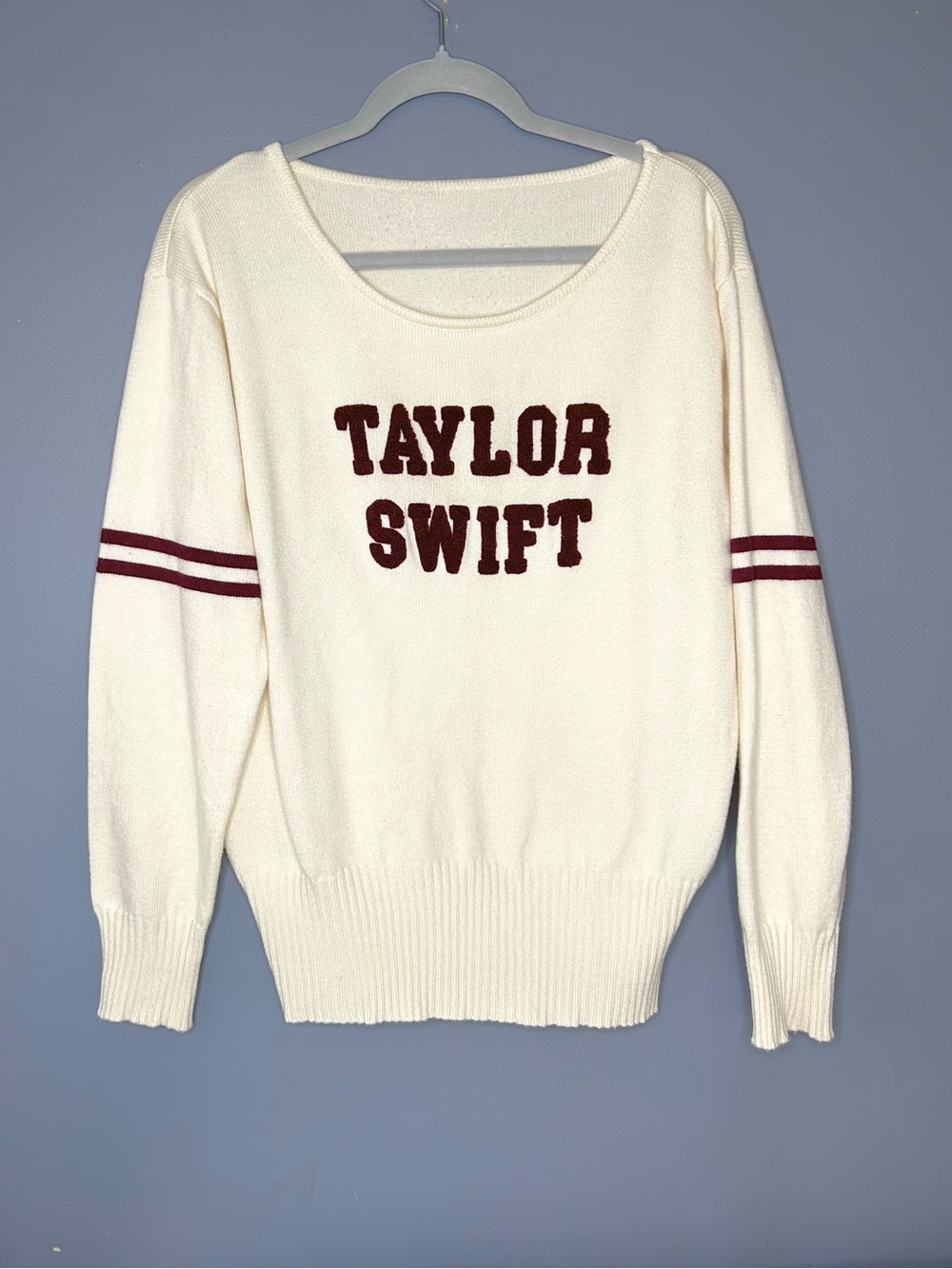 Taylor Swift limited edition Red era varsity sweater Size Large Taylor's Version